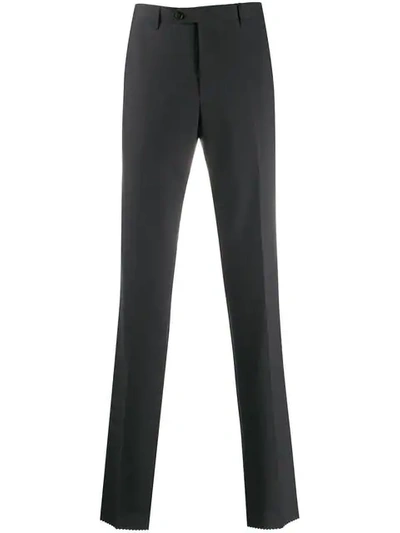 Corneliani Smart Trousers In Grey