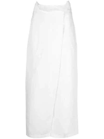 Mara Hoffman Nikko Wide-leg Trousers In White