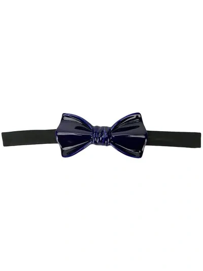 Cor Sine Labe Doli Ceramic Bow Tie In Blue
