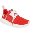 Adidas Originals Nmd R1 Athletic Shoe In Active Red/ Active Red/ Ecru