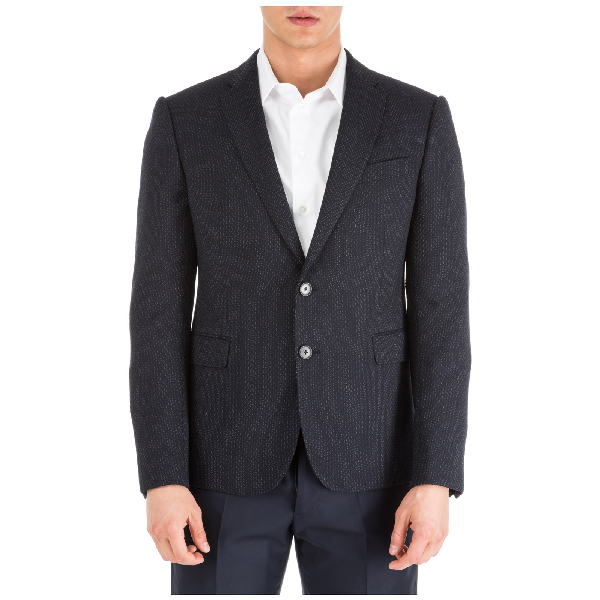 Emporio Armani Men's Jacket Blazer In Blue | ModeSens