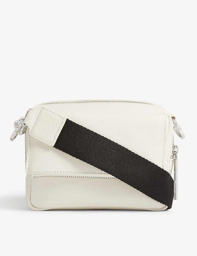 Whistles Womens White Bibi Leather Crossbody Bag 1 Size