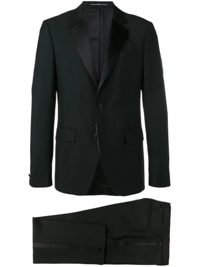 Givenchy Single-breasted Tuxedo Suit In Black