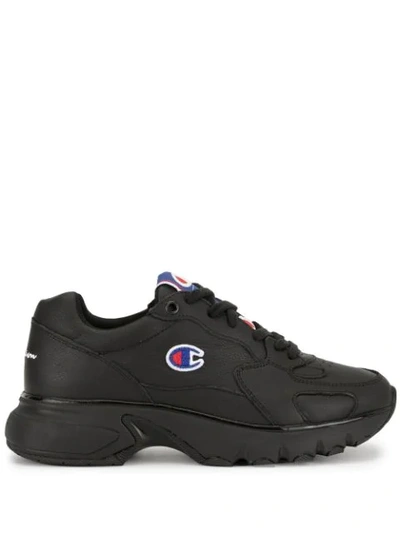 Champion Chunky Low Top Sneakers In Black