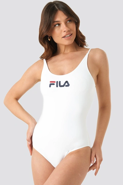 Fila Saidi Bathing Suit White In Bright White