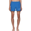 Givenchy Logo-printed Swim Shorts In Blue