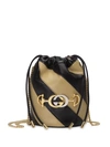 Gucci Zumi Mini Bucket Bag In 9698 Nero