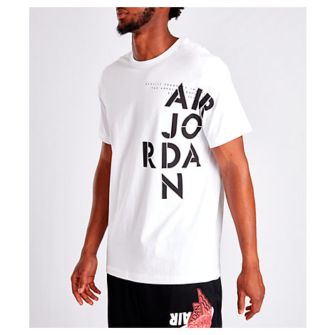 white nike jordan t shirt