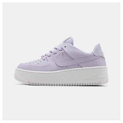 Nike Air Force 1 Sage Low Platform Sneaker In Purple