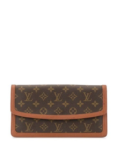 Louis Vuitton Pochette Damme Pm Clutch In Brown
