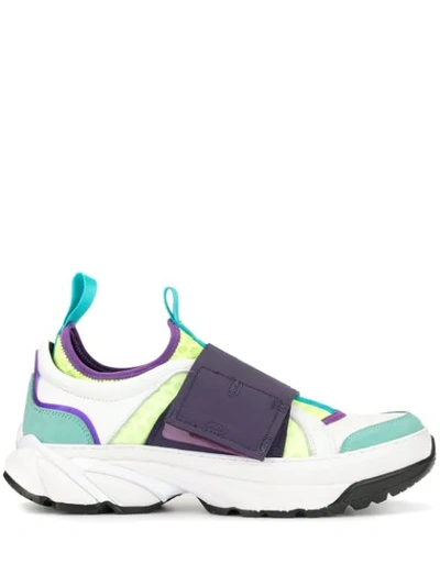 A(lefrude)e Colour Block Chunky Sneakers In Multicolour