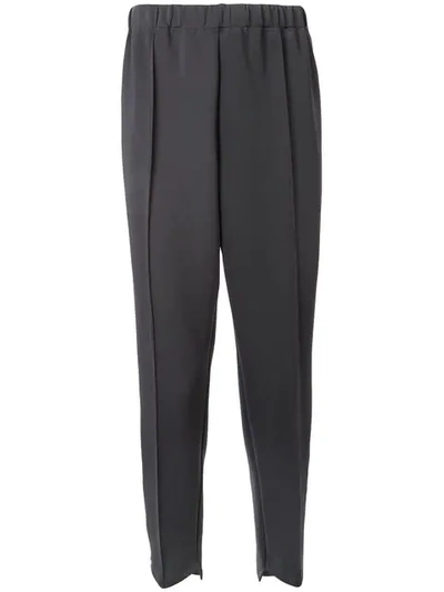 A(lefrude)e Appliqué Side Stripe Track Trousers In Grey