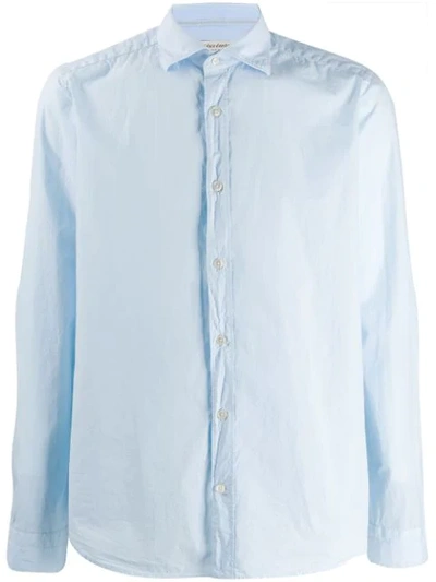 Al Duca D'aosta French Collar Shirt In Blue