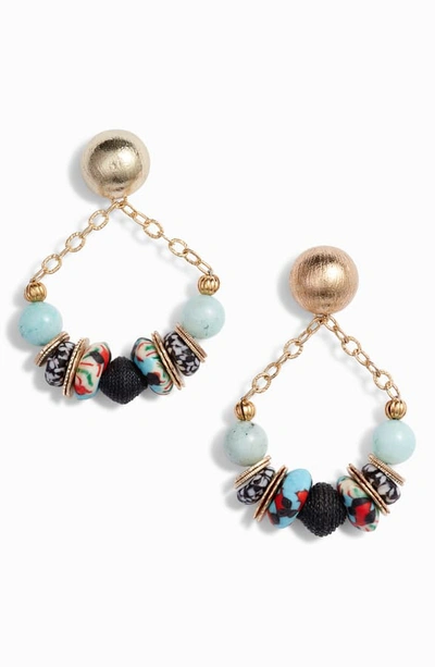 Akola Zain Drop Earrings In Blue/ Multi