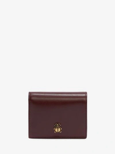 Alexander Mcqueen Insect Folded Wallet