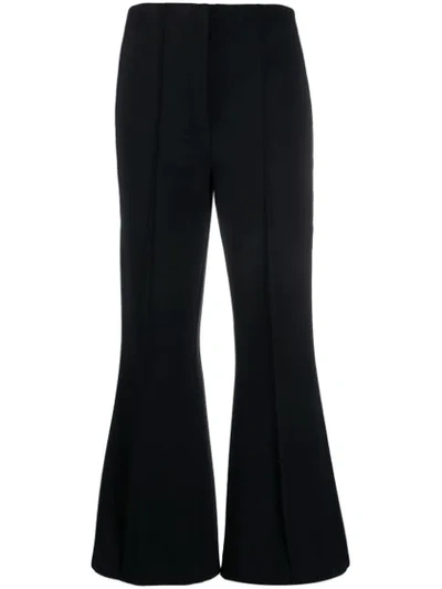 Dorothee Schumacher Flared Trousers In Black