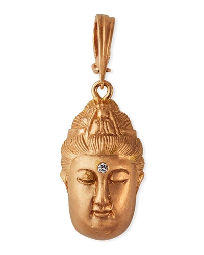 Dominique Cohen 18k Rose Gold Buddha Enhancer W/ Diamond