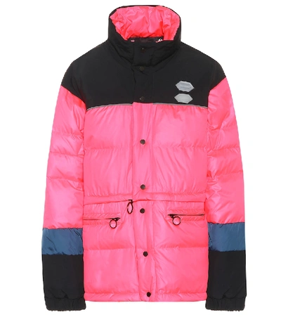Off-white Down Jacket In Pink