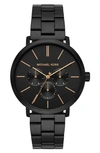 Michael Kors Blake Link Bracelet Watch, 42mm In Black