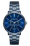 Michael Kors Blake Link Bracelet Watch, 42mm In Blue