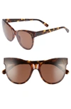 Stella Mccartney 61mm Cat Eye Sunglasses - Blonde Avana