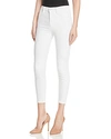 J Brand Alana High Rise Crop Jeans In Blanc In Archive