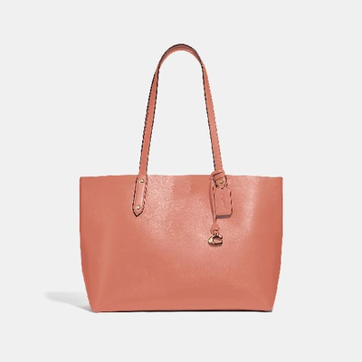 Coach Central Tote In Pink