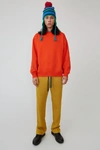 Acne Studios Oversized Sweatshirt Paprika Red