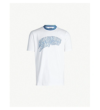 Billionaire Boys Club Graphic-print Cotton-jersey T-shirt In White