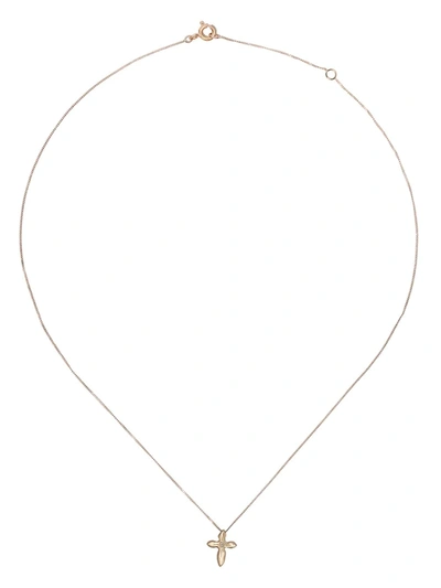 Pascale Monvoisin 9kt Yellow And Rose Gold Diamond Emile Necklace