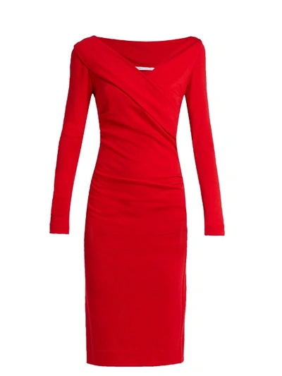Diane Von Furstenberg Bentley Dress In Red | ModeSens