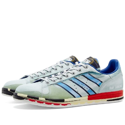 Adidas Originals Raf Simons For Adidas Women's Rs Micro Stan Low-top Sneakers In Silver/red