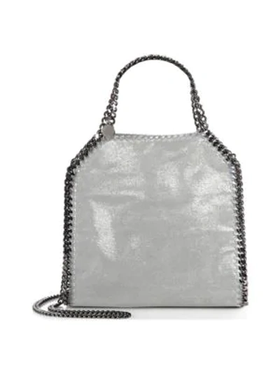 Stella Mccartney Mini Falabella Bag In Light Grey