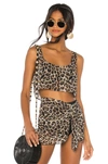 Lpa Tillie Top In Leopard