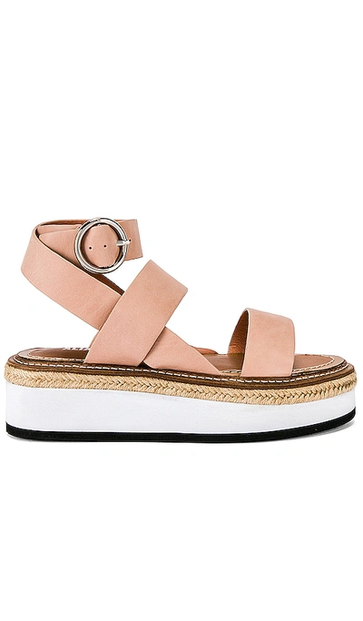 Alias Mae Niki Platform Sandal In Blush