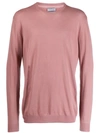 Jacob Cohen Classic Knit Sweater In Pink