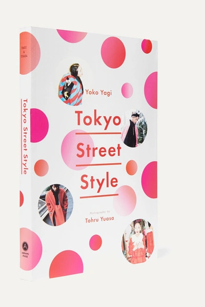 Abrams Tokyo Street Style Paperback Book In Pink