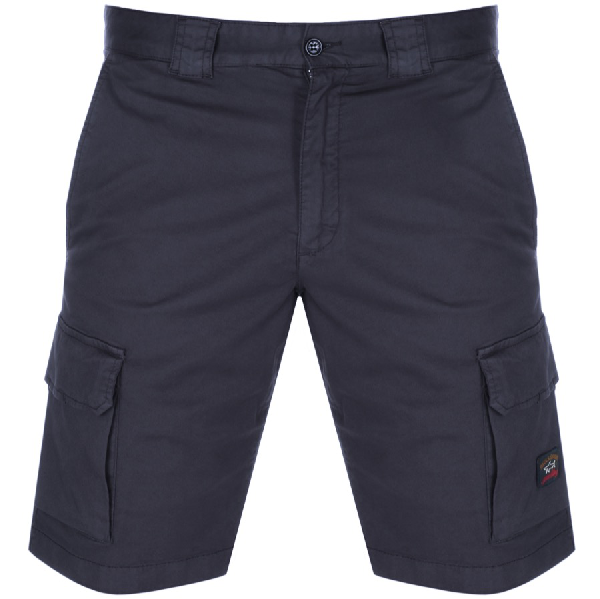 paul and shark navy cargo shorts