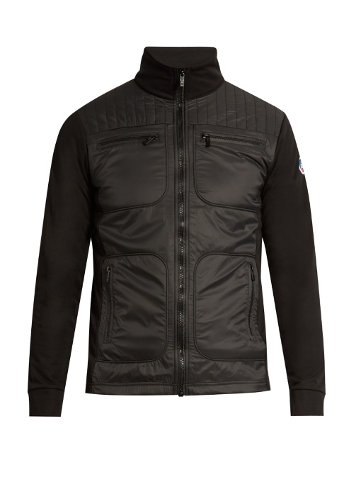 Fusalp Pringy Water-resistant Zip-through Jacket In Black | ModeSens