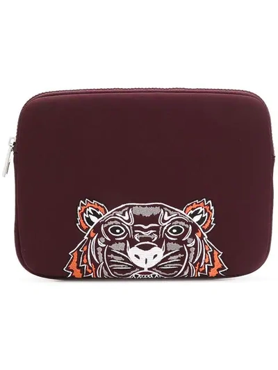 Kenzo 'tiger' Laptophülle In Red