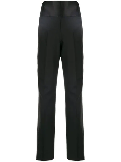 Tom Ford High-waisted Tailored Trousers In Black