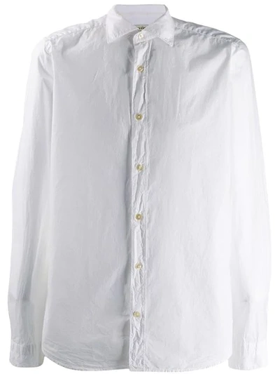 Al Duca D'aosta Pointed Collar Shirt In White