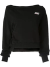 Ground Zero Logo Patch Sweatshirt In Black