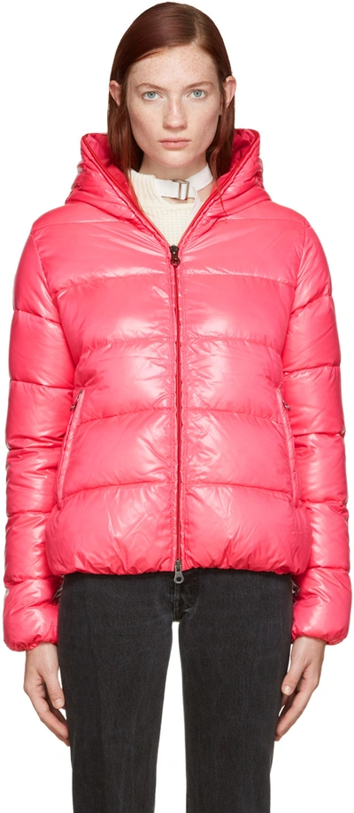 Duvetica Pink Down Thiacinque Jacket | ModeSens