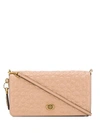 Coach Dinky Clutch In Neutrals