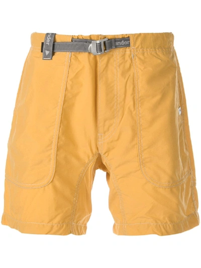 And Wander Kurze Shorts - Gelb In Yellow
