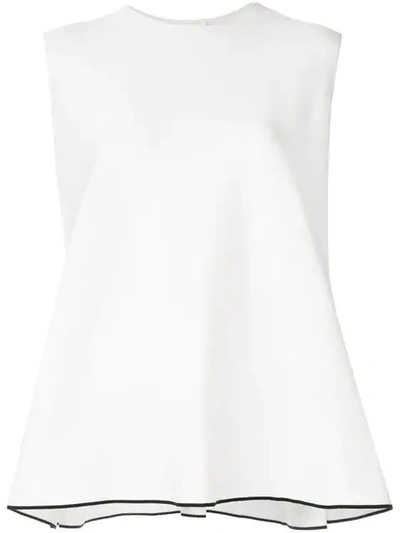 Ballsey Klassisches Top - Weiss In White