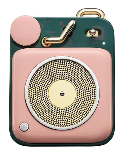 Muzen Portable Radio Bluetooth Speaker In Pink