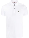 Colmar Chest Logo Polo Shirt In Bianco