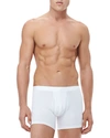 Derek Rose Jack Pima Cotton Stretch Trunks, White